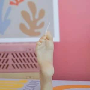 Pornhint Small Foot Candle / Feet / Foot Lovers / Weird Candle / Foot Fetish / Funny Candle / Gag Gift / Unique Candle