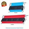 Contour Gauge 5 Inch with Lock &10 Inch Wide Plastic Profile Gauge Measure Ru...
