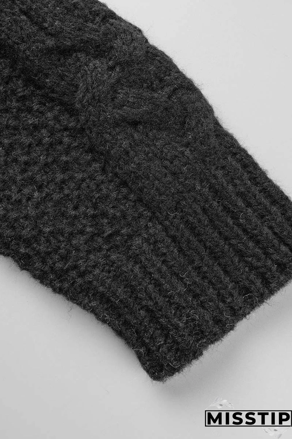 Khaki Casual Solid Cardigan Hooded Collar Outerwear