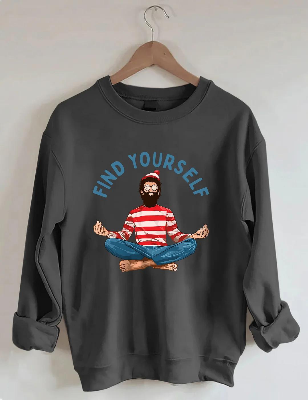Find Yourself Meditation Sweatshirt