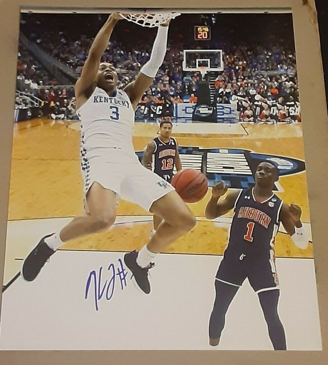 Keldon Johnson Kentucky Wildcats SIGNED AUTOGRAPHED 8x10 Photo Poster painting COA SA Spurs