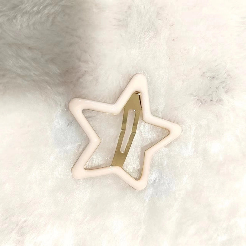 Women’s Minimalist Clouds Alloy Inlay Rhinestones Hair Clip