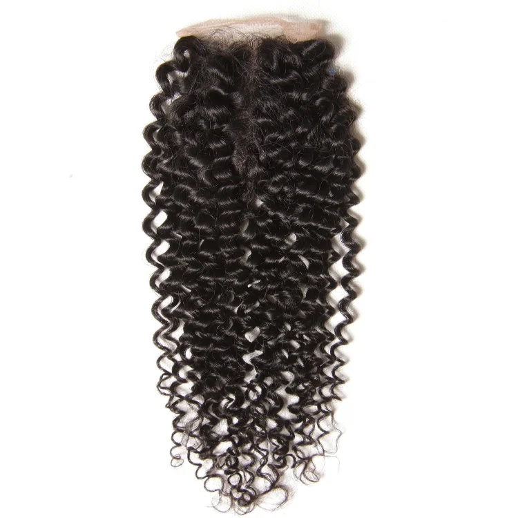 Peruvian Virgin Curly Hair 4x4 Lace Closure