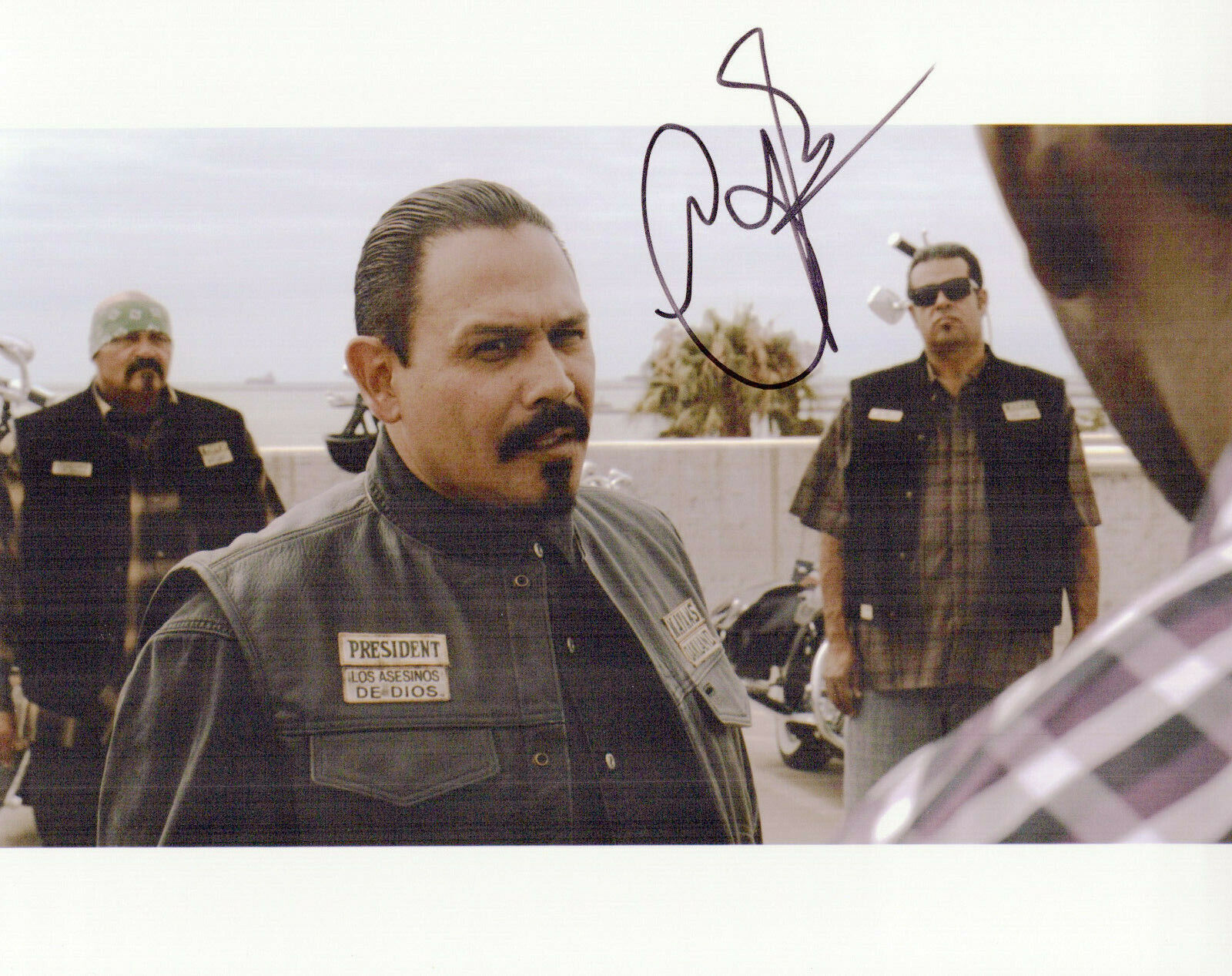 Emilio Rivera Sons Of Anarchy autographed Photo Poster painting signed 8x10 #7 Alvarez