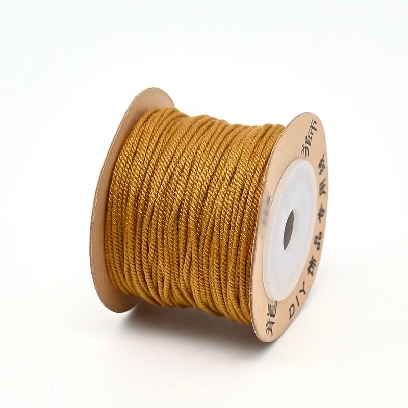 1 Roll/Package Cotton Polyester Wire Diameter: 1.2mm Jewelry Accessories