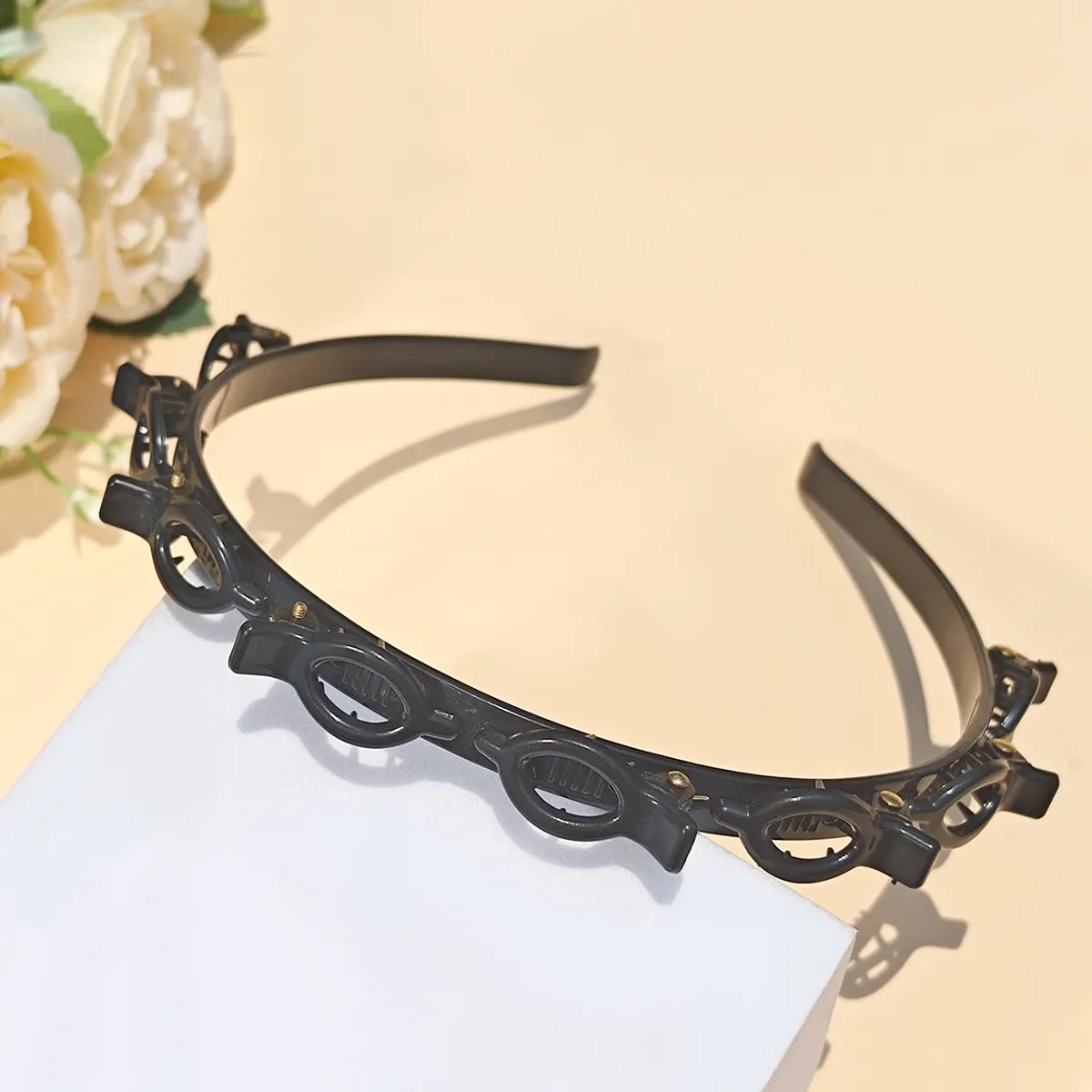 ✨Multi-layered Cutout Headband &mdash; Double-layer Bangs Clip