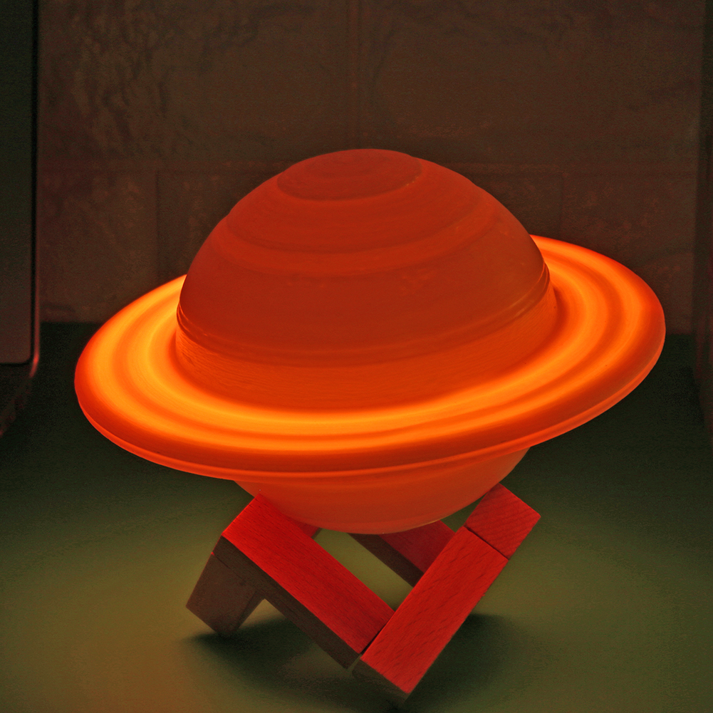 

LED Saturn With Remote Controller-3D Night Light, 501 Original