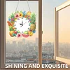 DIY Fruit Diamond Clock Art Pendant Home Wall Decoration Crafts
