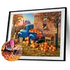 Diamond Painting -DIY Full Square Drill Pumpkin Carriage