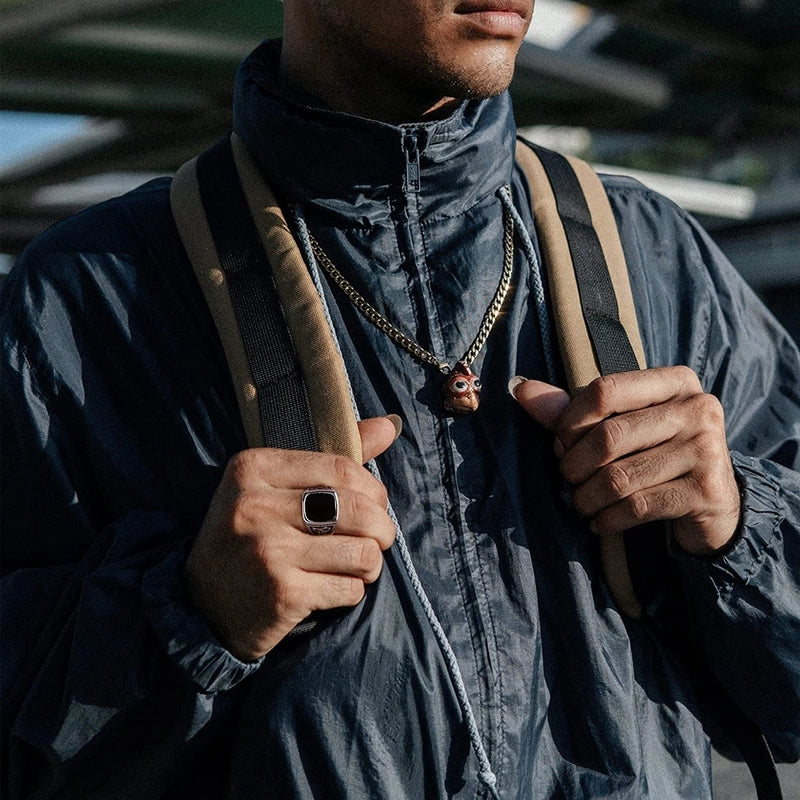 Explosions Celtic Triangle Knot Casting Titanium Steel Ring Men’s Jewelry Personality Ring