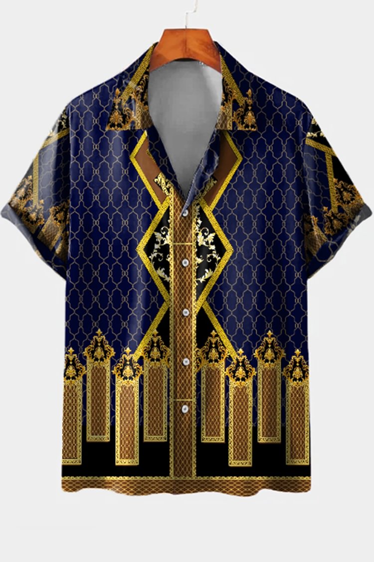 Luxury Baroque Fashion Shirt
