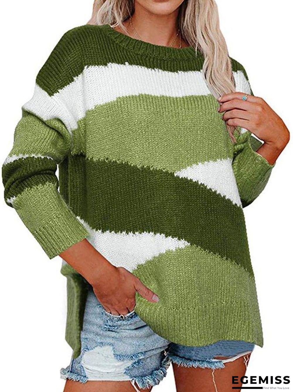 Crew Neck Sweater | EGEMISS