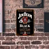 Jim Beam Black Whiskey - Vintage Metal Signs - 20*30cm