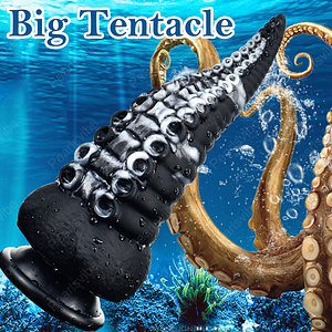 Tentacle Shaped Penis Soft Silicone Dildo For Women Biochemistry