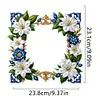 Special Shape Flower Diamond Painting Picture Photo Frame Diamond Art Tabletop Decor