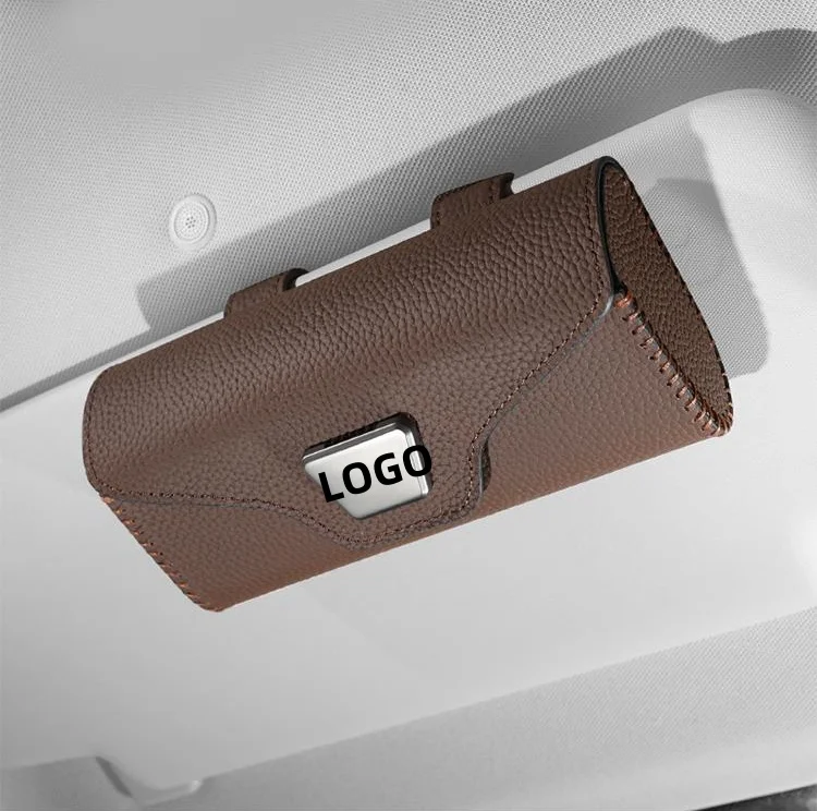 New Suede Car Multifunctional Glasses Case