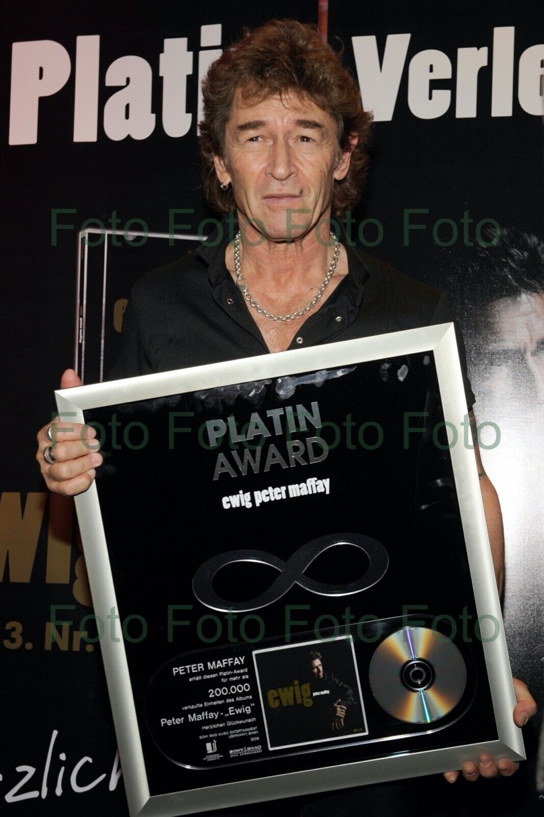 Peter Maffay Rock Pop Songs Music Photo Poster painting 20 X 30 CM Without Autograph (Be-39