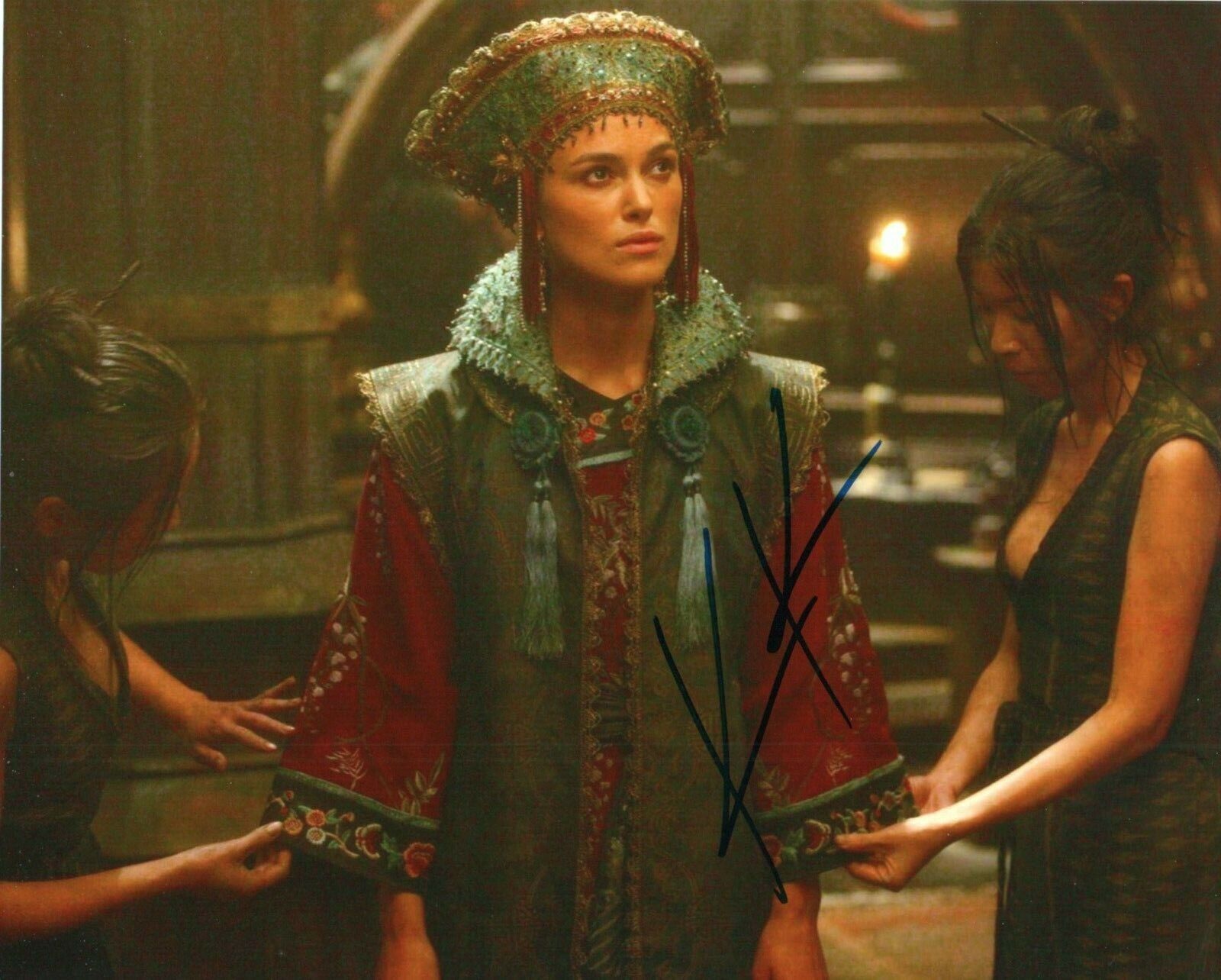 Autographed Keira Knightley signed 8 x 10 Photo Poster painting Really Nice