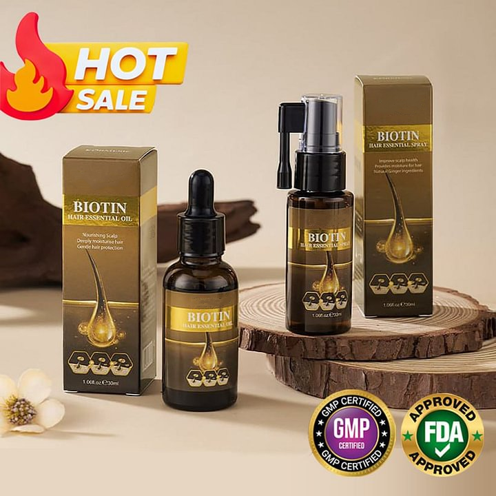 🔥HOT SALE 60% OFF🔥Biotin Hair Oil Set