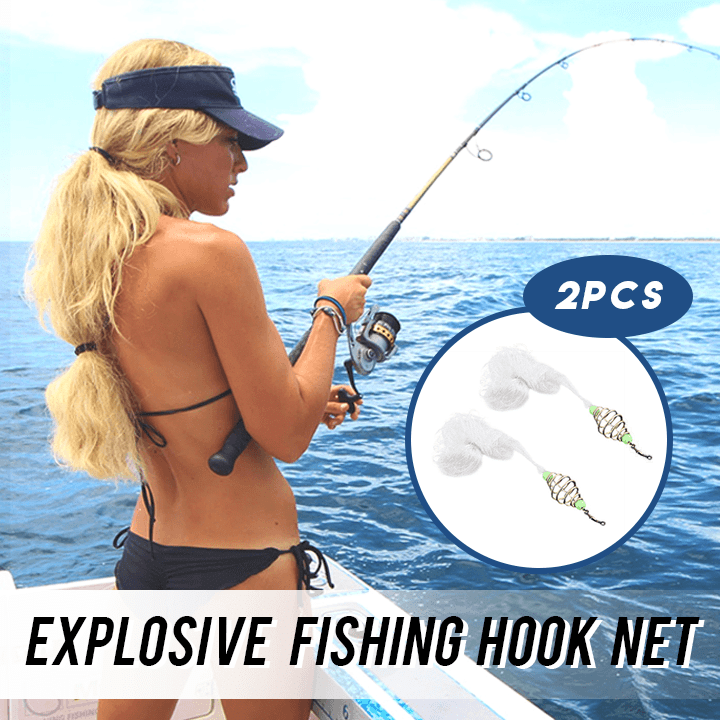 Hugoiio™ Eruptive Fish Hook Net（2pcs）