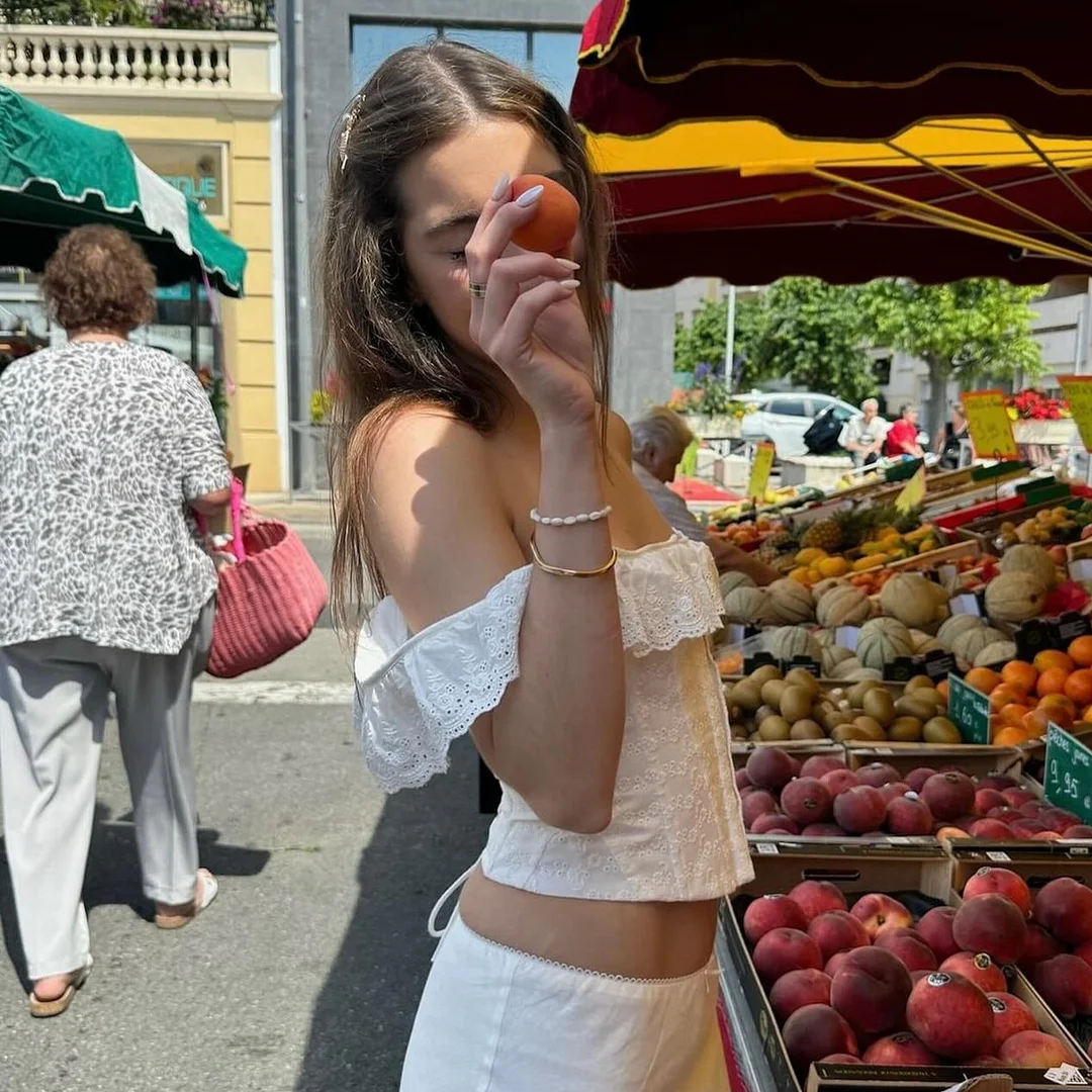 Summer White Corset Top Sexy Summer Crop Top Women Lace Up Tanks Top