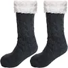 Women's Indoor Warm Non-Slip Slipper Socks With Grippers