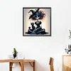 Halloween Skeleton Witch-Full Square Diamond Painting(35*35CM)