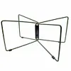 Camping Foldable Metal Stand Stainless Steel Stand for Outdoor Picnic (Green)