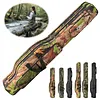 2 Layers 600D Oxford Fishing Pole Case & Bag Fishing Pole Storage Bag for Travel