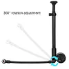 300PSI Bicycle Air Pump with Gauge Bike Shock Pump for Fork & Rear Suspension