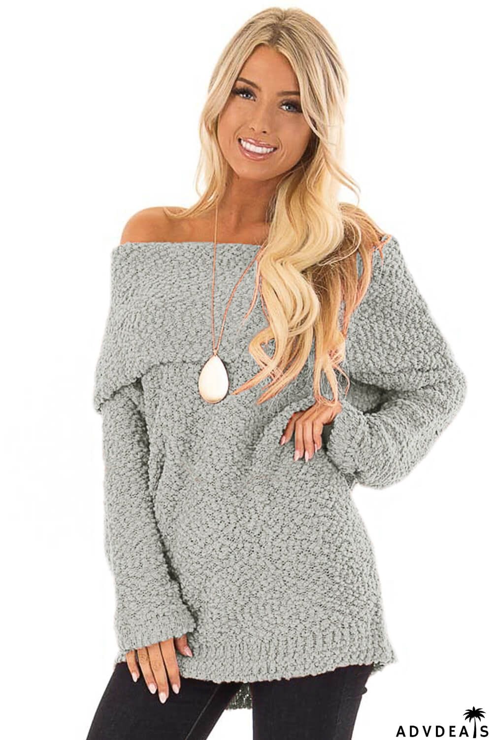 Off The Shoulder Comfy Sweater