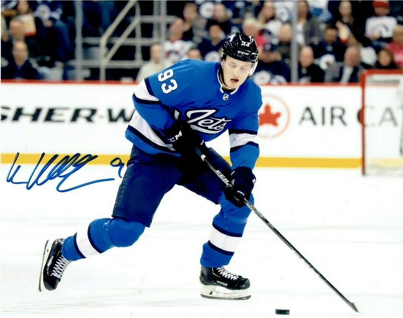 KRISTIAN VESALAINEN autographed SIGNED WINNIPEG JETS 8X10 Photo Poster painting #3