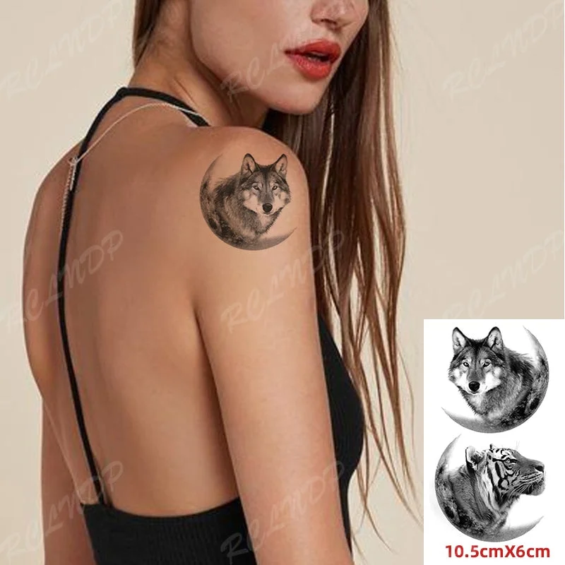 Temporary Tattoo sticker Alice In Wonderland Cheshire Cat Ink painting watercolor flash tatoo fake tatto for men women