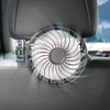 USB Car Fan 360 Rotatable Rear Seat Fan Car Cooling Fan for Sedan SUV Truck Van