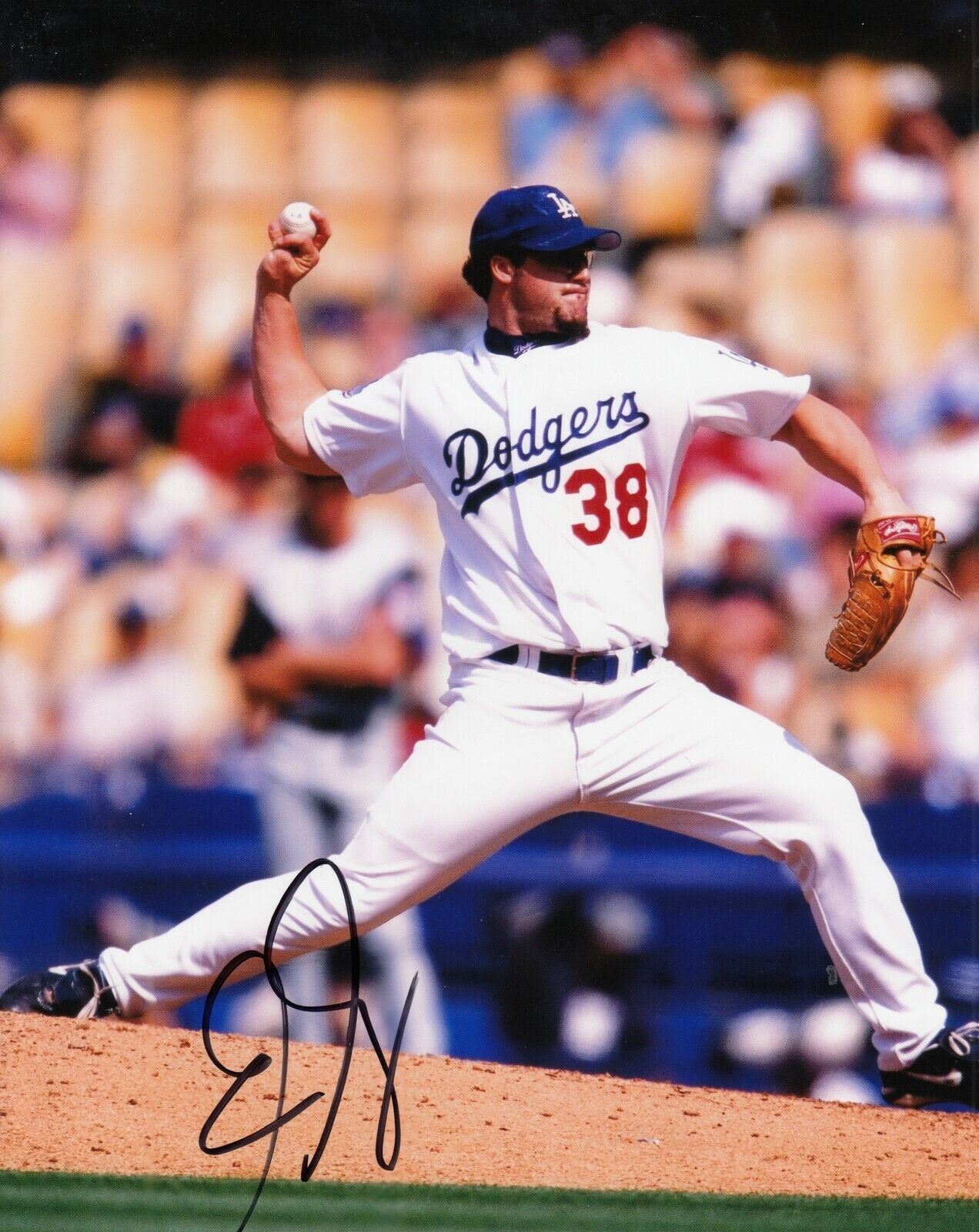 Eric Gagne #0 8x10 Signed Photo Poster painting w/ COA Los Angeles Dodgers 031719