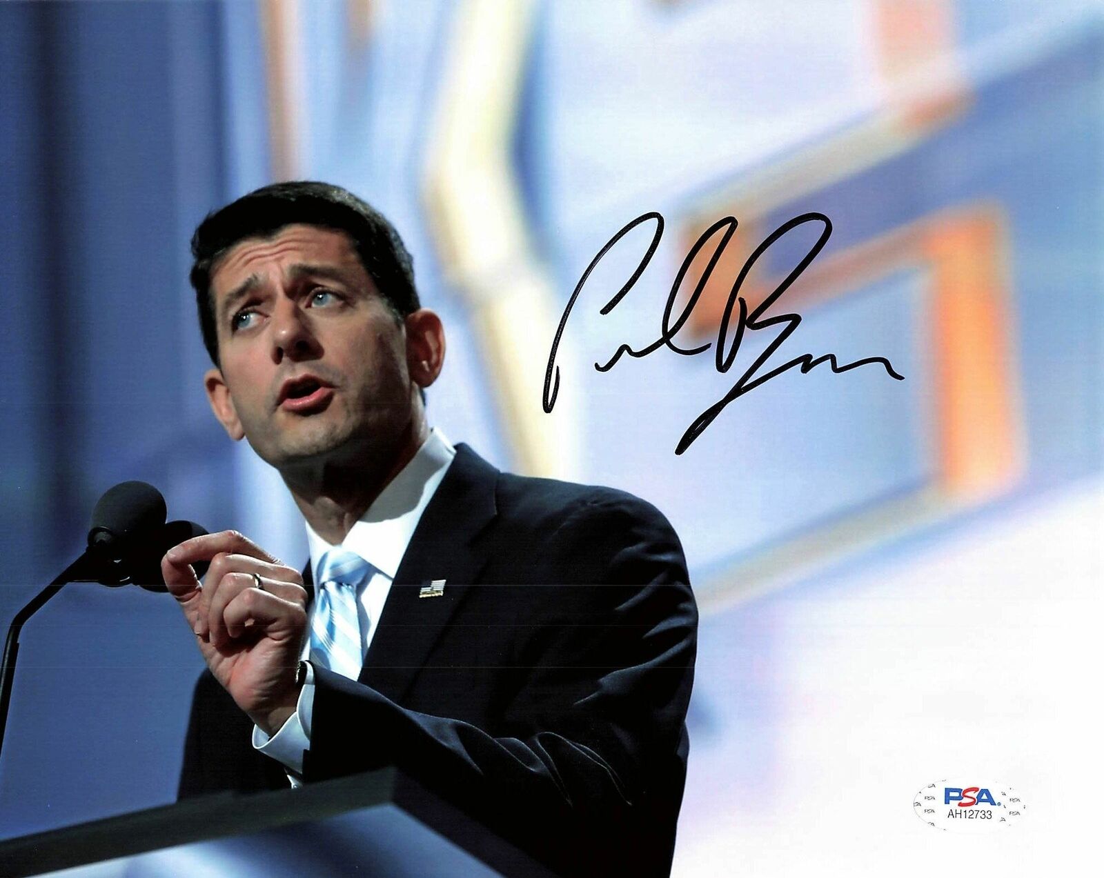 Paul Ryan signed 8x10 Photo Poster painting PSA/DNA Autographed Politician