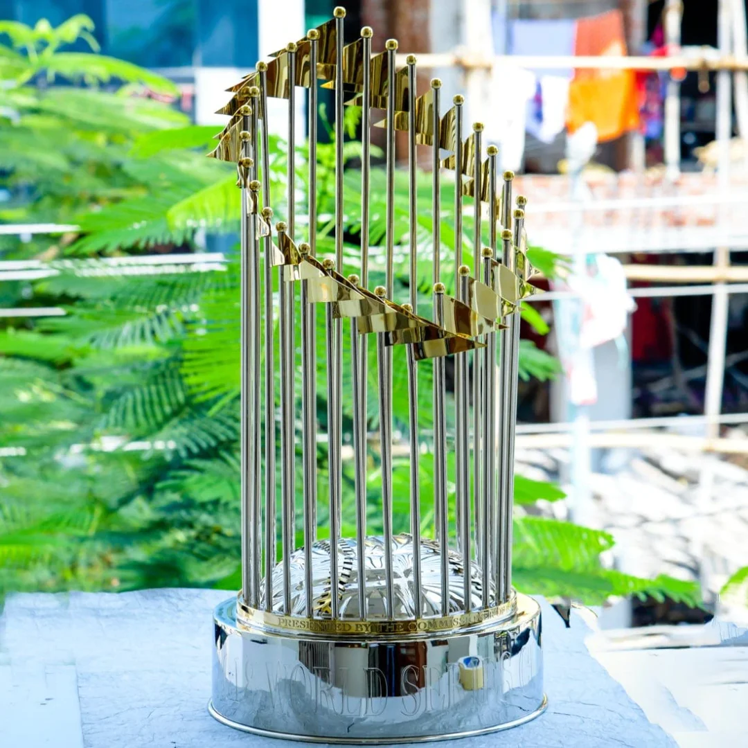 Cubs World Series trophy: The hardware compared and how much it's worth