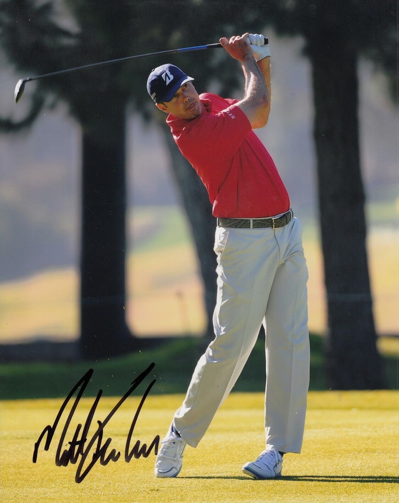 Matt Kuchar #1 8x10 Signed w/ COA Golf 031719