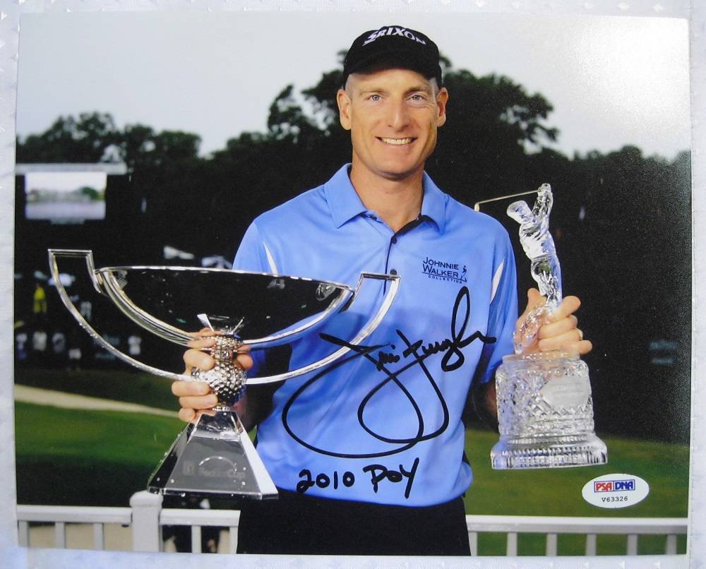 Jim Furyk Signed 2010 POY