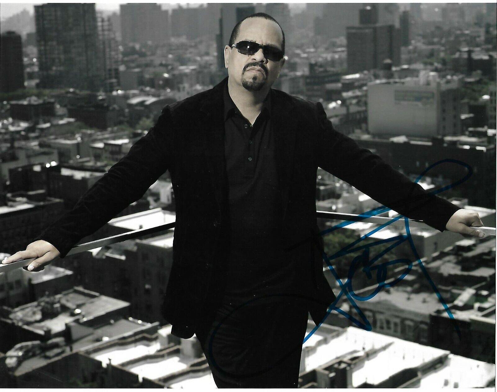 Ice T autographed 8x10 Photo Poster painting COA NEW JACK CITY RAPPER