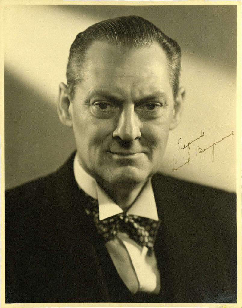LIONEL BARRYMORE Signed Photo Poster paintinggraph - Film Actor - Preprint