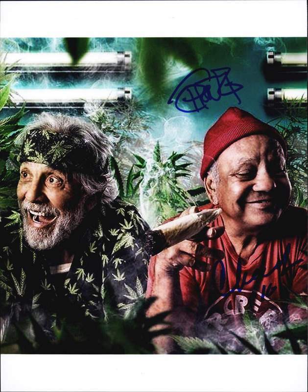 Cheech & Chong authentic signed celebrity 8x10 Photo Poster painting W/Cert Autographed B0003