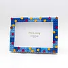 Starry Sky DIY Building Block Photo Frame Kit,Creative Handmade Assembled Photo Frame Handmade Craft Gift Home Tabletop Display Decor