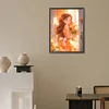 Dessin Animé Anime Fille-Perceuse Ronde Peinture Diamant-30 * 40CM