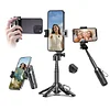 Mini Phone Selfie Stick 3 in 1 Portable Phone Tripod Handheld Stabilizer