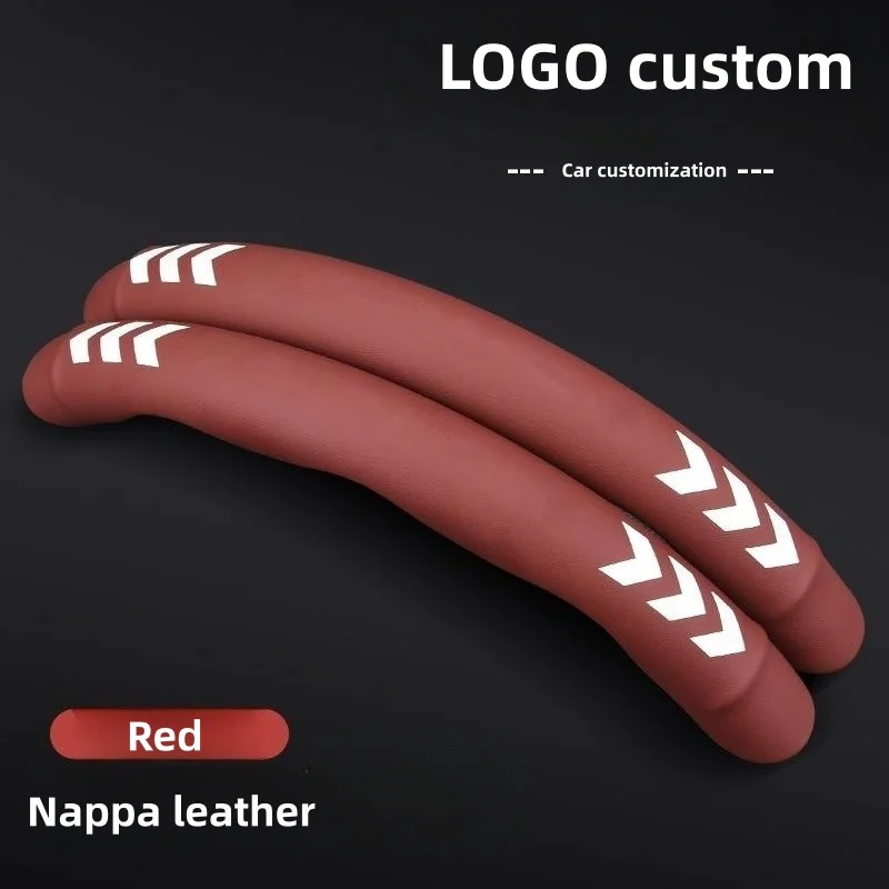 🔥Hot Selling🔥Exclusive Logo🔥High-end Nappa leather illuminated steering wheel cover