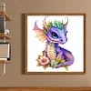 Pterosaur - 18CT Stamped Cross Stitch 20*20cm/7.87*7.87in