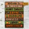 Personalized Names：Fall Harvest Welcom To Farm - Vintage Metal Tin Signs/Wooden Signs