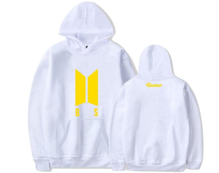 방탄소년단 Butter Print Loose Hoodie
