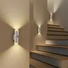 Rechargeable Stick on Night Light W/ Motion Sensor Magnetic Cordless LED Wall Night Lights for Bedroom Bedside Hallway Courtyard Doorway